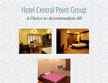 Tablet Screenshot of hotelcentralpoint.com